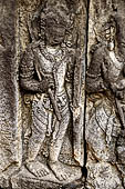 Prambanan - Ramayana reliefs of Shiva Temple. 